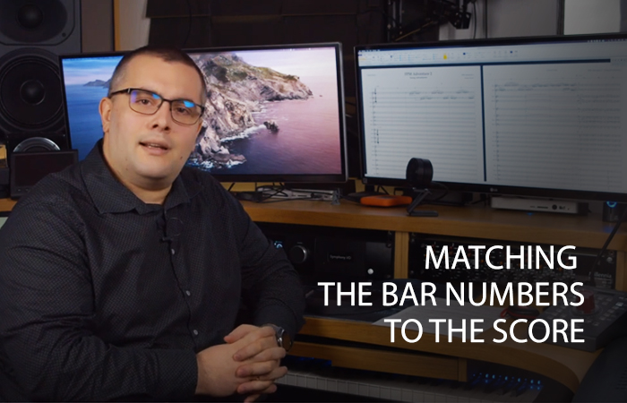 Matching the bar numbers to the score - preparation tips!